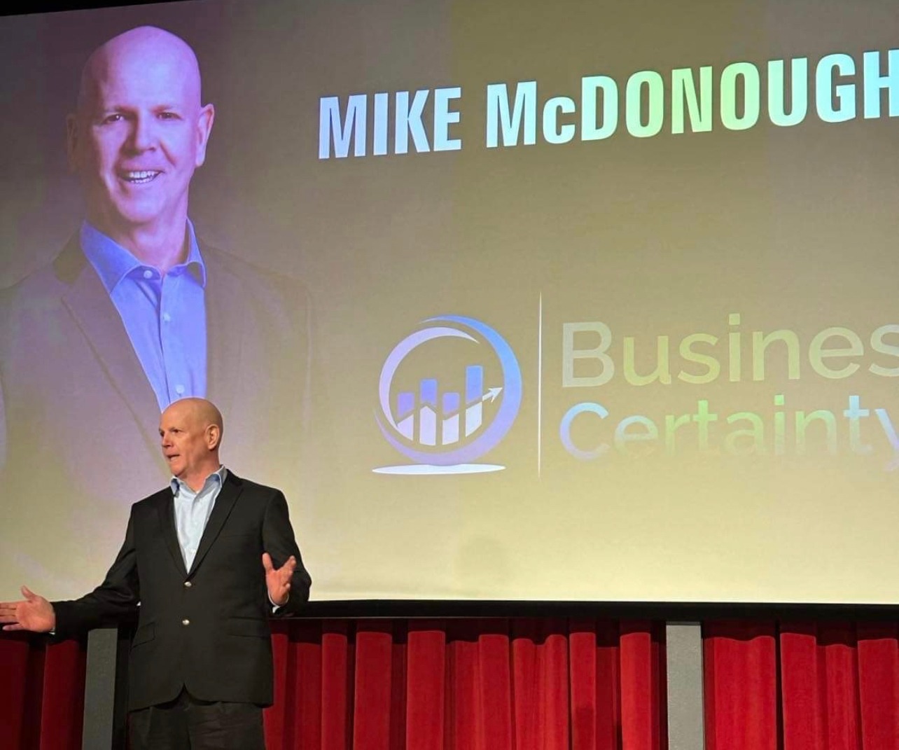 MIKE MCDONOUGH LAUNCHES BUSINESS
